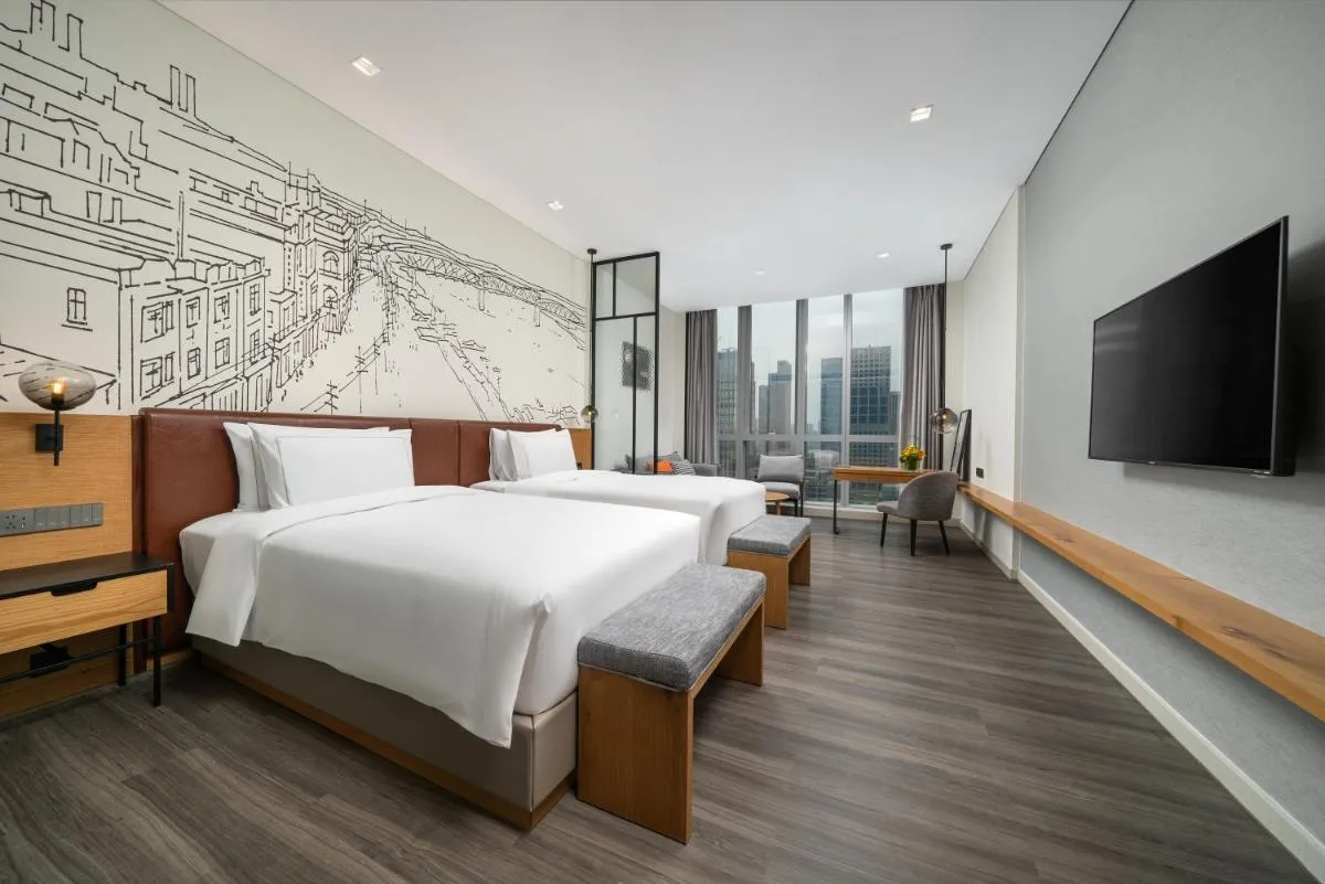 Image 1 of UrCove by Hyatt Guangzhou Canton Tower Exhibition Center-Registration Counter and Free Shuttle Bus Available during Canton Fair Period