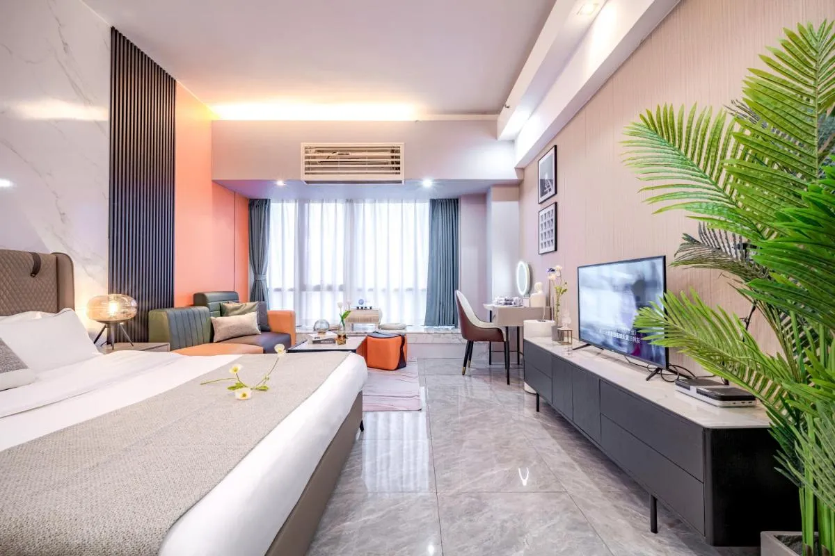 Image 5 of Yu Manju High-floor Huge-Screen Audiovisual Hotel-Guangzhou Tower Zhujiang New Town Sports West Road Branch